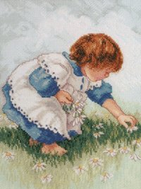 Собирая ромашки Janlynn 029-0055