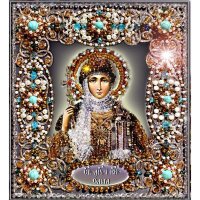 Святая Ольга ОБРАЗА В КАМЕНЬЯХ 77-И-02