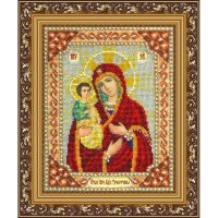 Пресвятая Богородица Троеручица Б-1016 Паутинка