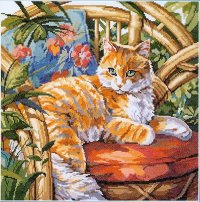 Котик на солнышке Janlynn 023-0559