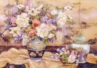 Ваза с цветами Oriental Splendor